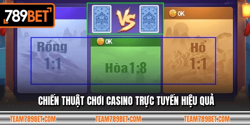 Chiến thuật chơi casino trực tuyến hiệu quả