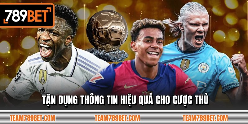 Tận dụng thông tin hiệu quả cho cược thủ